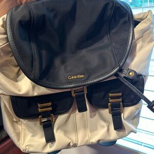 Calvin Klein cargo backpack
